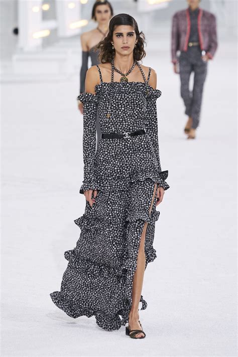 chanel spring summer 2021 runway|Chanel spring 2021 dresses.